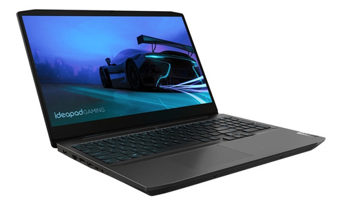 Notebook gamer  Lenovo IdeaPad 15IMH05  onyx black 15.6", Intel Core i7 10750H  8GB de RAM 1TB HDD 128GB SSD, NVIDIA GeForce GTX 1650 Ti 60 Hz 1920x1080px Windows 10 Home