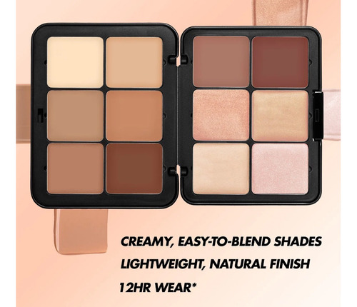 Make Up For Ever Hd Cream Contour & Highlight/ Maquillaje Nude