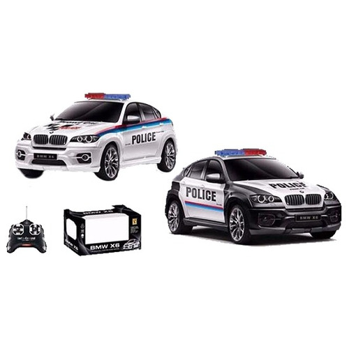 Auto Policia Radiocontrol Bmw X6 (b00031)