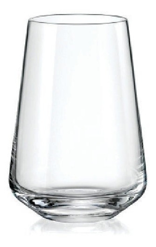 Imagen 1 de 6 de Vasos Trago O Vino Cristal Bohemia  Set X 6 Sandra 380ml