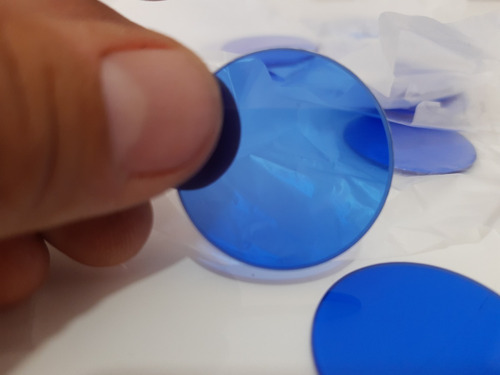 Filtro Azul Diametro  32,5mm Para Todos Los Microscopios 