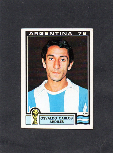 Figurita World Cup Story 1997. Osvaldo Ardiles. N° 99. Mira!