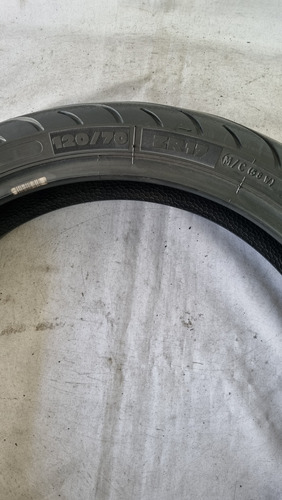 Pneu Dianteiro Michelin Pilotstret 120/70 17 Original Usado (Usado)