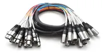 Comprar Seismic Audio - Cable Xlr Snake De 12 Canales - 10 Pies De L