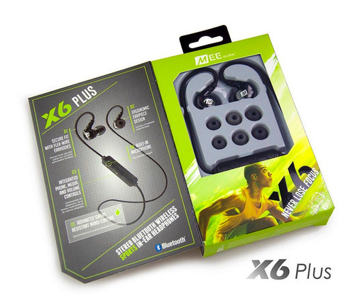 Fone De Ouvido Mee Audio X6 Plus Stereo Bluetooth Sports