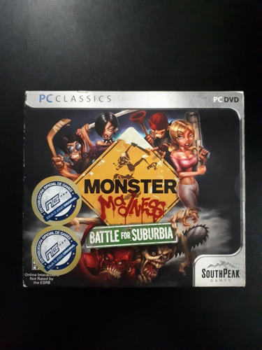 Jogo Monster Madness Battle For Suburbia - Pc - Mídia Física (Usado)