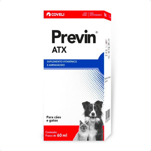 Previn Atx Antitoxico Oral Coveli Suplemento Vitamínico 60ml