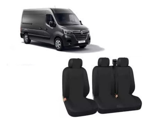 Capa Para Banco Tecido Grosso Renault Master Chassi 2016