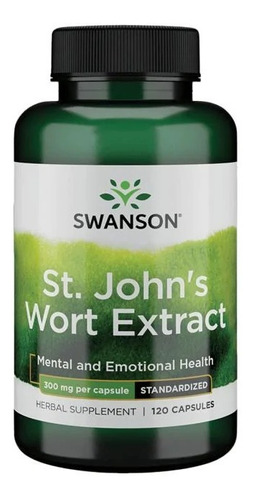 St. John's Wort Extracto Hiperico 120 Caps 300mg Bienestar