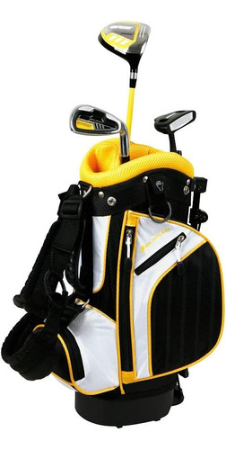 Juego De Golf Ats Junior Amarillo Con Bolsa De Soporte ...