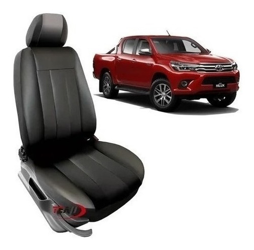 Funda Cubre Asiento Cuerina Acolchada Toyota Hilux 16/-