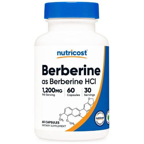 Diabetes Bajo Control Con Berberina 60 Capsulas De 600 Mg