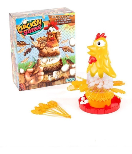 Juego De Mesa Game Chicken La Gallina Saca La Pluma Ditoys 