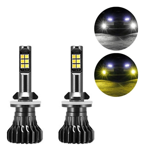 Bombillas Led Antiniebla Dual Color H1 H3 880 881 Auto Antin