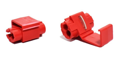 Conector Autodesforre Rojo Para Cable 16-18 X 100 Unidad