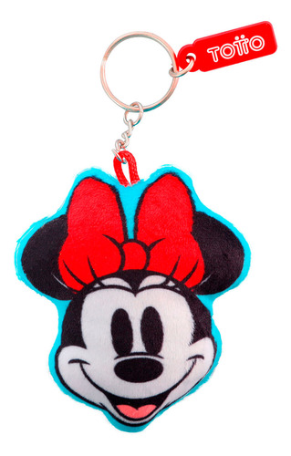 Llavero De Minnie De Moda Negro