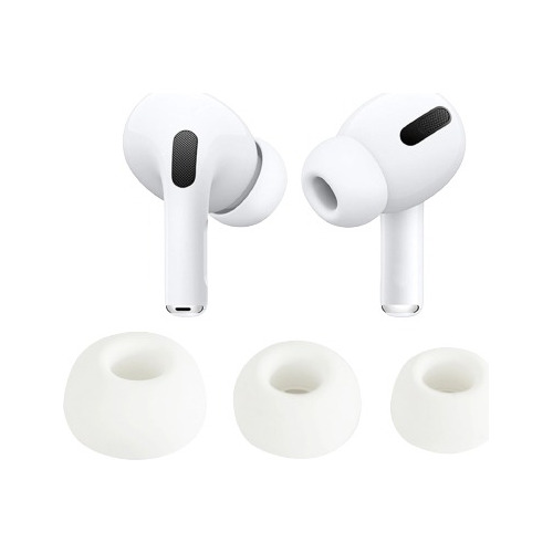 3 Pares Almohadillas Repuesto Silicona Auriculares Pro S M L