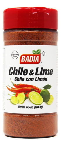 Chile Y Lima 184,3grs Badia Chile And Lime