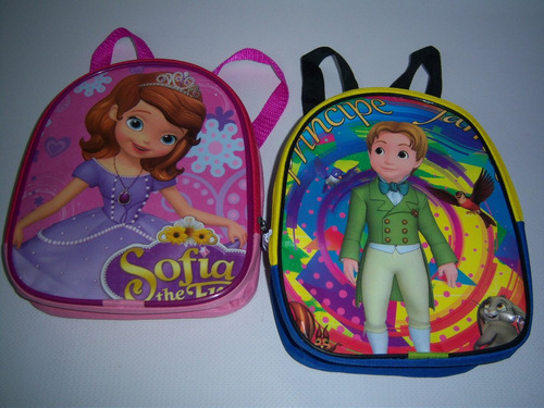 10 Mochilas Dulceros Bolos Regalos Fiesta Princesa Sofia