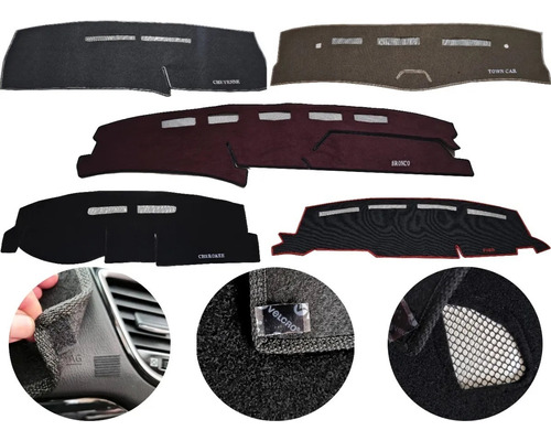 Cubretablero Con Bordado Volkswagen Touareg Mod. 2004 - 2009