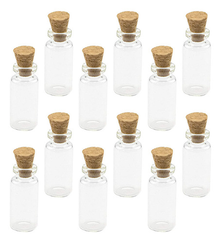 Frascos De Vidrio, Botella De Corcho, Botella De Deseos, 100