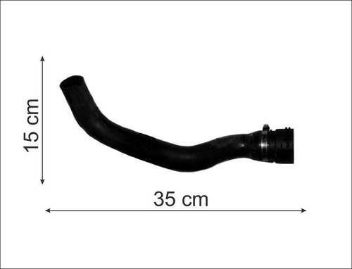 Manguera Radiador Su Cauplas Fiat Uno (fase  1.4 8v Fire Evo