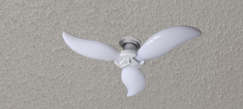 Foco Led Decorativo Tipo Flor 45w Luz Blanco Frío