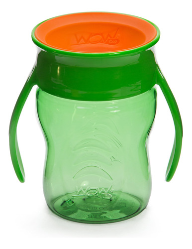 Vaso Con Asas Baby Tritan Verde - Wow Cup