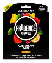 Comprar Prudence Caribbean Mix, Sabor Y Aroma Mix, Caja Con 20 Condo
