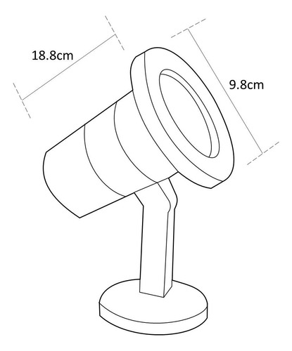 Pack 4 Proyectores Led 5w, Ip67, Estévez, Acero Inoxidable