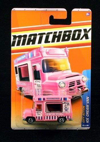 Matchbox 2011 Camión De Crema De Hielo De Acción De Edumx