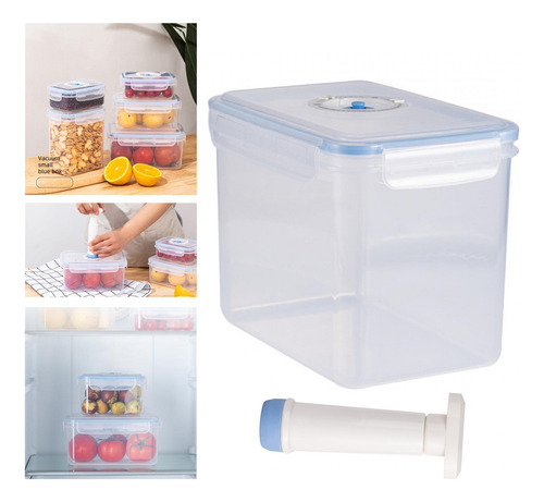 Contenedor De Vacío Frige Recipiente Sellado Al Vacío Para