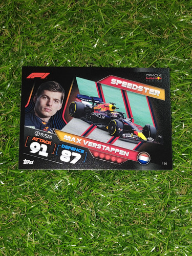 Cv Max Verstappen 2022 Topps Attax Fórmula 1 Speedster 