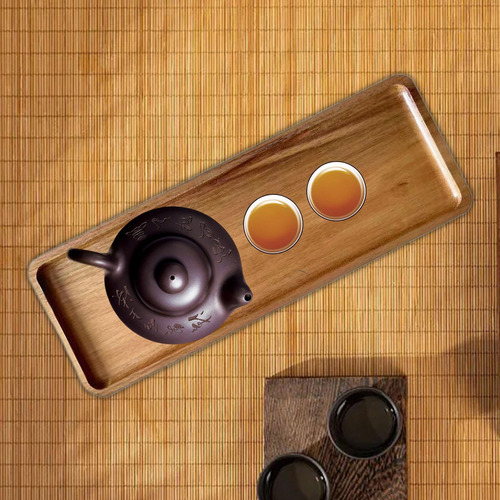 Tabla De Madera Para Servir, Plato Elegante Rectángulo