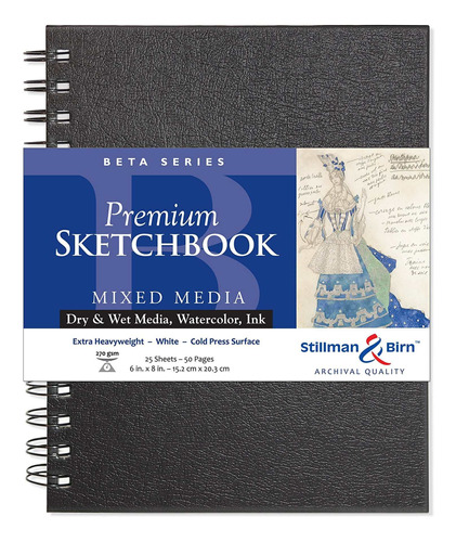 Stillman & Birn Beta Series - Cuaderno De Bocetos De Alambre