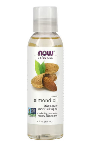 Now Aceite De Almendra Dulce 118ml - 100% Puro