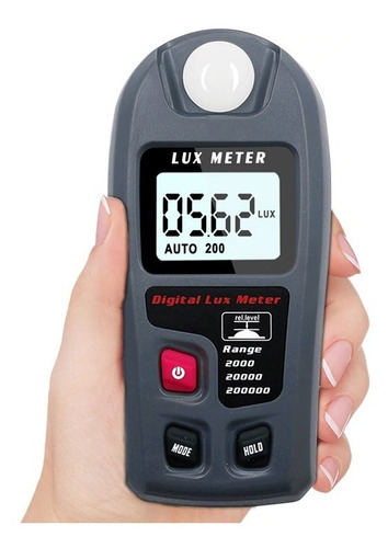 Medidor De Luz 0-200,000 Lux Fotómetro Iluminometro