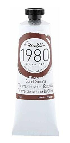 Óleo Gamblin 1980 Siena Tostada 37ml