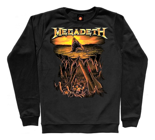 Buzo Estampado Varios Diseños Megadeth Of Destruction