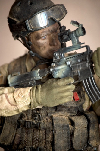 Figura Delta Force Falcão Negro Black Hawk Down Boneco 1/6 (Usado)