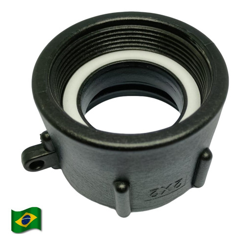 Conexão Adaptador Container Ibc Redução 3/4, 1/2, 1 Ou 2 Pol Item 7 - 2 Polegadas Femea