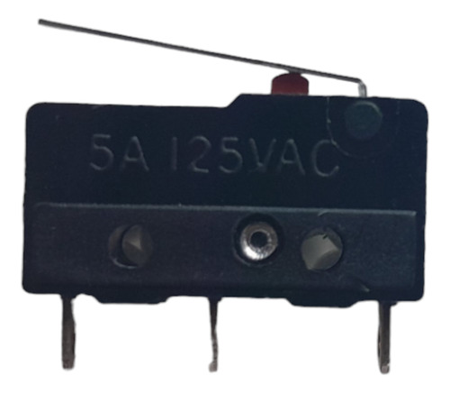 Mini Micro Switch 5a 125vac Final De Carrera Leva Corta X10u