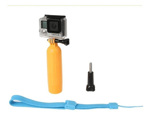 Bastão Flutuante Gopro Hero Sjcam Com Furo Inferior 1/4 Boia