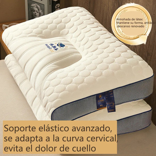 Mz Almohada Memoria Espuma Gel Ortopédica Cervical
