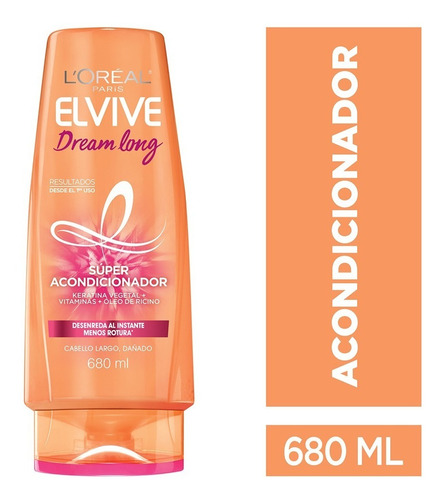  Acondicionador Dream Long 680ml Elvive