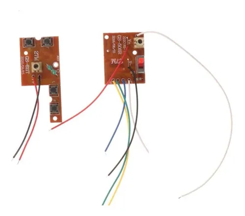Set Circuito Carro Control Remoto 27mhz Puente H Gs-611t