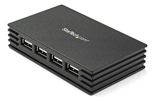 Concentrador Usb 2.0 De 4 Puertos Startech Portátil Para