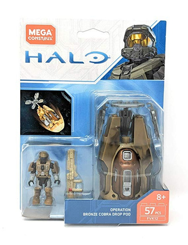 Mega Construx De Halo Desierto Cápsula De Desembarco