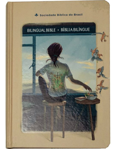 Biblia Sagrada Bilingue: Edição Para Jovens Capa Dura, De Sbb. 1, Vol. Único. Editorial Sociedade Bíblica Do Brasil, Capa Dura Em Português/inglês, 2024