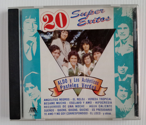 Aldo Y Los Auténticos Pasteles Verdes 20 Super Éxitos Cd Estándar (Usado)